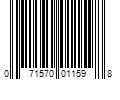 Barcode Image for UPC code 071570011598