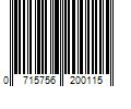 Barcode Image for UPC code 0715756200115