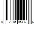 Barcode Image for UPC code 071581014366