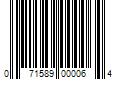 Barcode Image for UPC code 071589000064