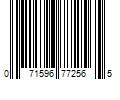 Barcode Image for UPC code 071596772565