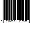 Barcode Image for UPC code 0716002125022