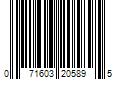 Barcode Image for UPC code 071603205895