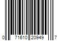 Barcode Image for UPC code 071610209497