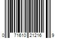 Barcode Image for UPC code 071610212169