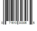 Barcode Image for UPC code 071610303065