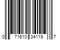 Barcode Image for UPC code 071610341197