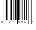 Barcode Image for UPC code 071610933361