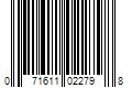 Barcode Image for UPC code 071611022798