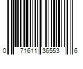 Barcode Image for UPC code 071611365536