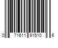 Barcode Image for UPC code 071611915106