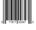 Barcode Image for UPC code 071617003470