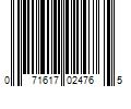 Barcode Image for UPC code 071617024765