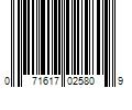 Barcode Image for UPC code 071617025809