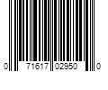 Barcode Image for UPC code 071617029500