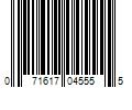 Barcode Image for UPC code 071617045555