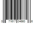 Barcode Image for UPC code 071617046606