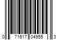 Barcode Image for UPC code 071617049553