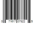 Barcode Image for UPC code 071617078225