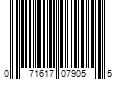 Barcode Image for UPC code 071617079055