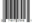 Barcode Image for UPC code 071617079161