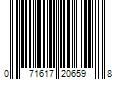 Barcode Image for UPC code 071617206598