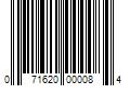 Barcode Image for UPC code 071620000084