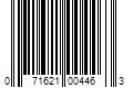 Barcode Image for UPC code 071621004463