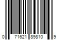 Barcode Image for UPC code 071621898109