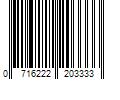 Barcode Image for UPC code 0716222203333