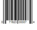 Barcode Image for UPC code 071623000074