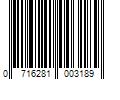 Barcode Image for UPC code 0716281003189