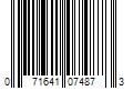 Barcode Image for UPC code 071641074873