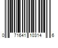 Barcode Image for UPC code 071641103146