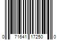 Barcode Image for UPC code 071641172500