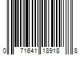 Barcode Image for UPC code 071641189188