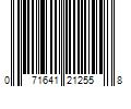 Barcode Image for UPC code 071641212558