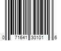 Barcode Image for UPC code 071641301016