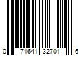 Barcode Image for UPC code 071641327016