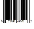 Barcode Image for UPC code 071641440012