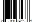 Barcode Image for UPC code 071641820746