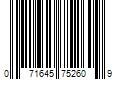 Barcode Image for UPC code 071645752609