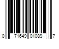 Barcode Image for UPC code 071649010897