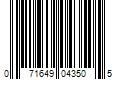 Barcode Image for UPC code 071649043505