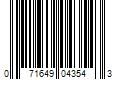 Barcode Image for UPC code 071649043543