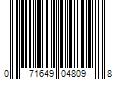 Barcode Image for UPC code 071649048098