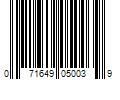 Barcode Image for UPC code 071649050039