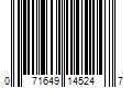 Barcode Image for UPC code 071649145247. Product Name: Master Lock Canada Master Lock Resettable Alpha Combination Lock Silver