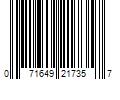 Barcode Image for UPC code 071649217357