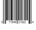 Barcode Image for UPC code 071649218224